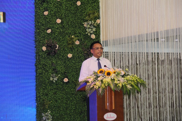 Ông  Cao Tiến Đoan, Chủ tịch Hiệp hội doanh nghiệp tỉnh Thanh Hóa