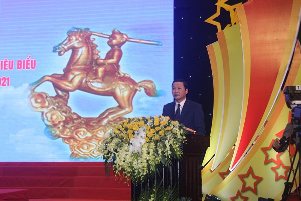 Chủ tịch UBND tỉnh Thanh Hóa phát biểu tại buổi lễ