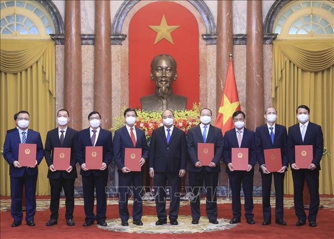 Bổ nhiệm 8 đại sứ, trưởng cơ quan đại diện Việt Nam ở nước ngoài