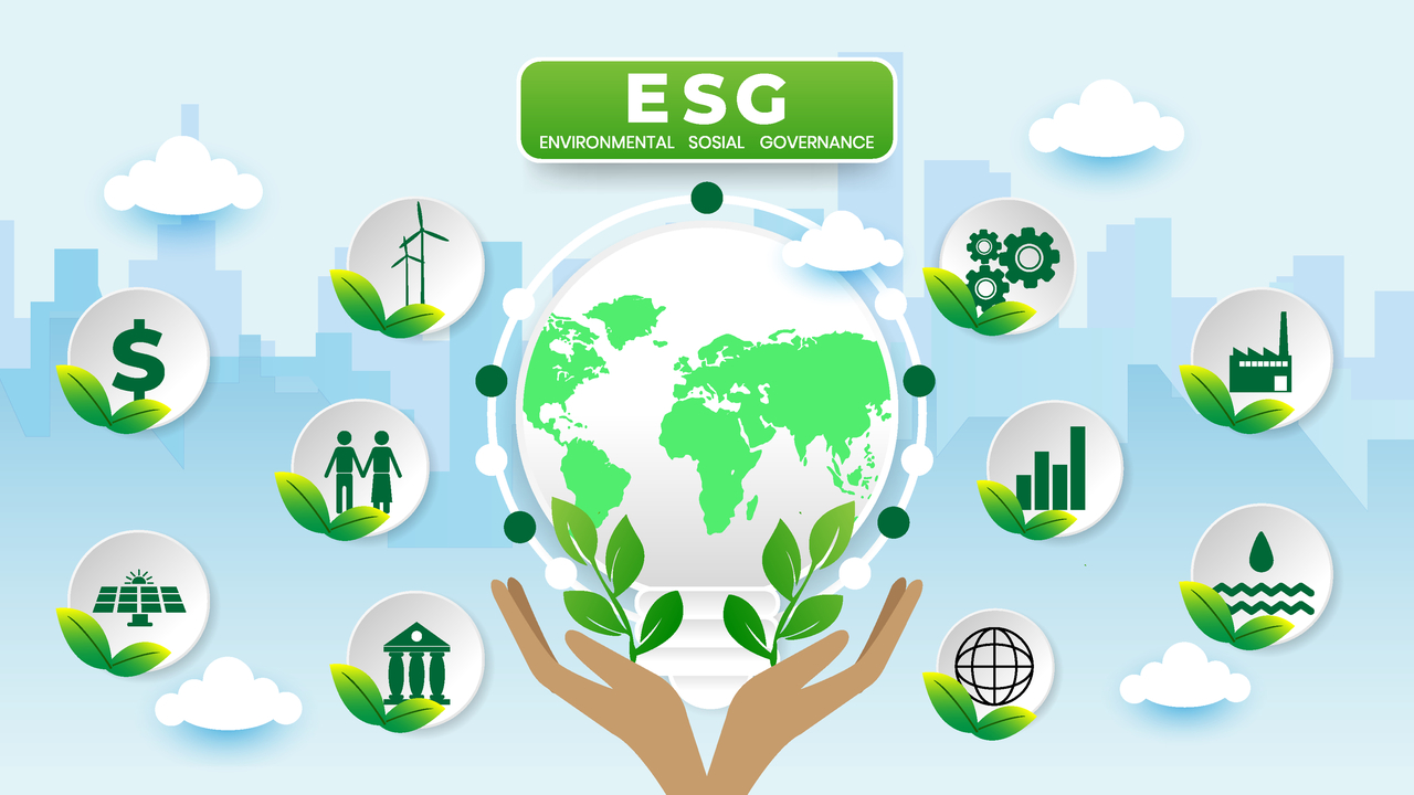 ESG là một đòn bẩy cho sự chuyển đổi cùng với các đòn bẩy khác như số hóa và quốc tế hóa. Nguồn: Internet