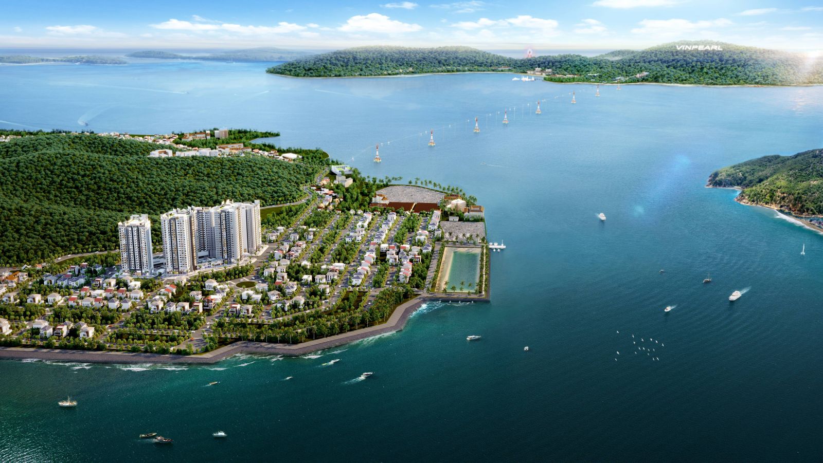 New Galaxy Nha Trang tọa lạc ngay trái tim khu đô thịAn Viênliên kết trực tiếp với đường Trần Phú và đa dạng tiện ích của phố biển. Ảnh Hưng Thịnh Land