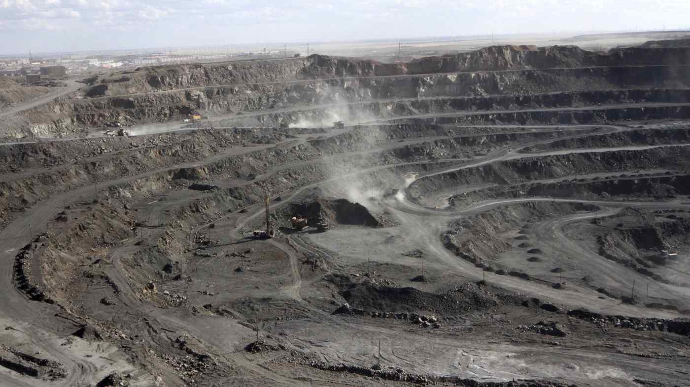Một mỏ đất hiếm ở Nội Mông, Trung Quốc