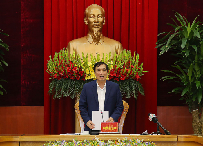 Bí thư Tỉnh ủy Phú Thọ phát biểu chỉ đạo tại hội nghị