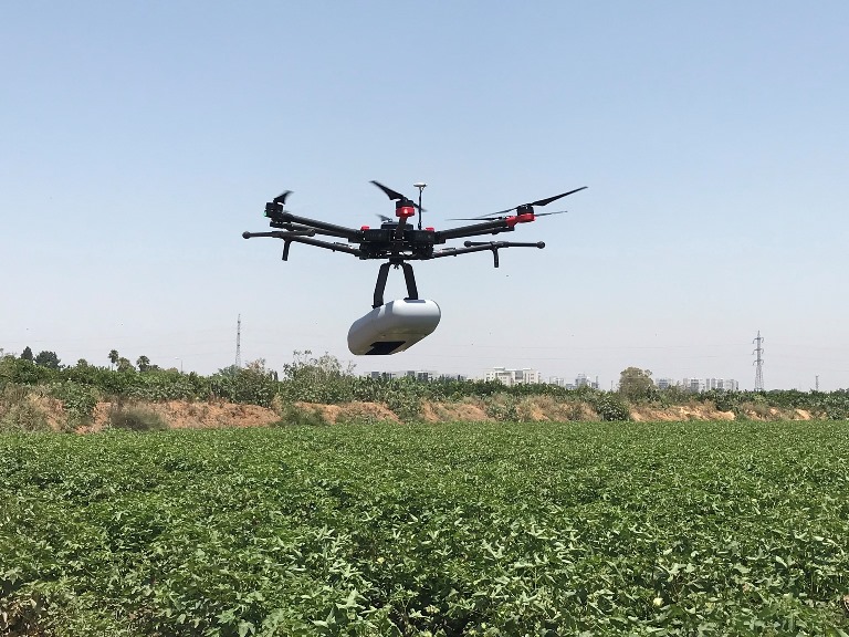 Israel sử dụng fly cam trong canh tác nông nghiệp