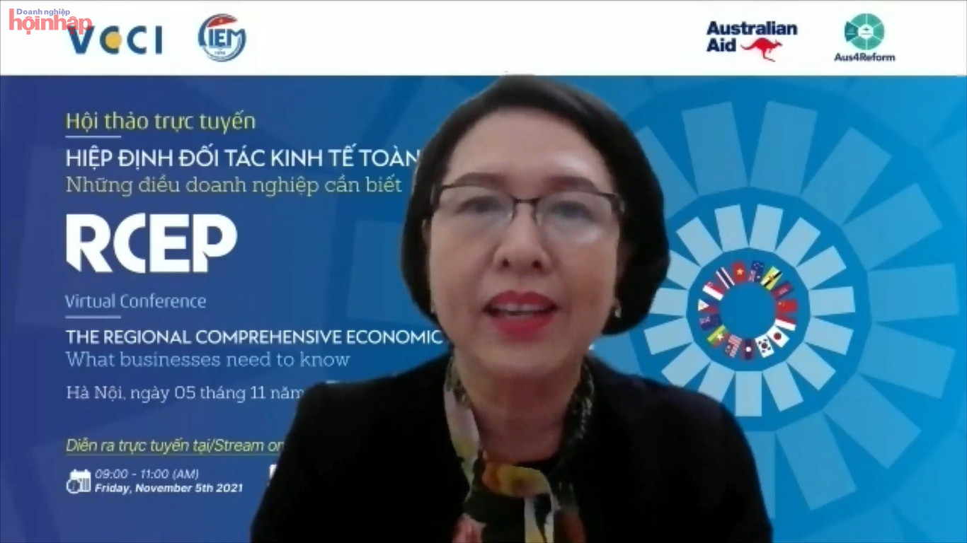 bà Trần Thị Hồng Minh – Viện trưởng Viện Nghiên cứu Quản lý Kinh tế Trung ương, Giám đốc quốc gia Chương trình Aus4Reform