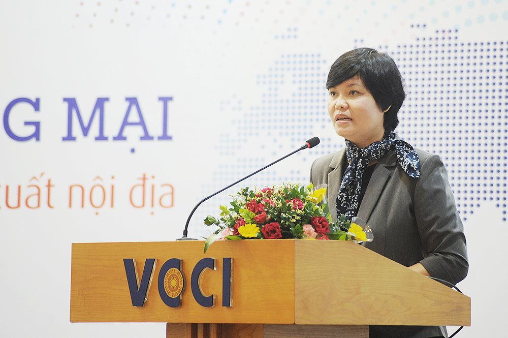 Bà Nguyễn Thị Thu Trang - Giám đốc Trung tâm WTO và Hội nhập - VCCI.