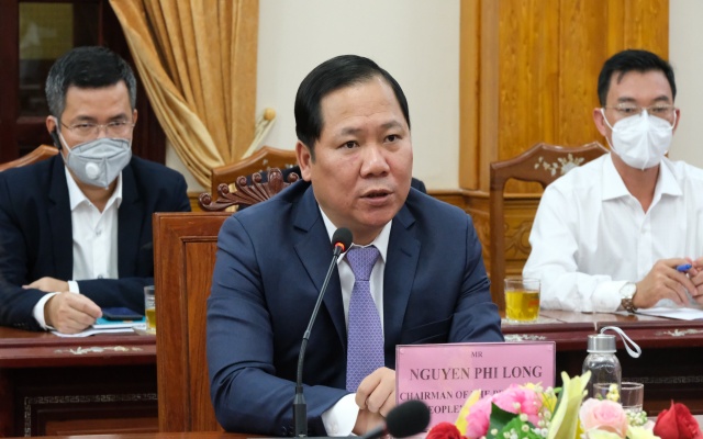 Đồng chí Nguyễn Phi Long – Phó Bí thư tỉnh ủy, Chủ tịch UBND Tỉnh Bình Định