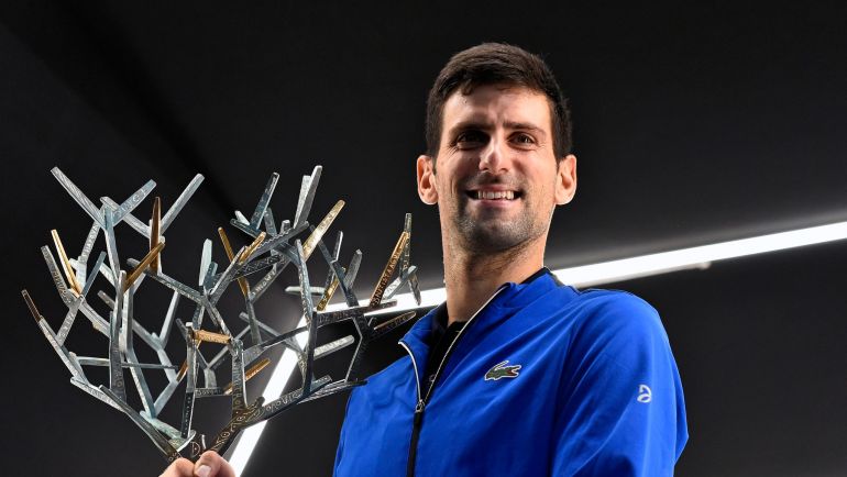 Novak Djokovic đã xuất sắc giành ngôi vô địch Paris Masters 2021