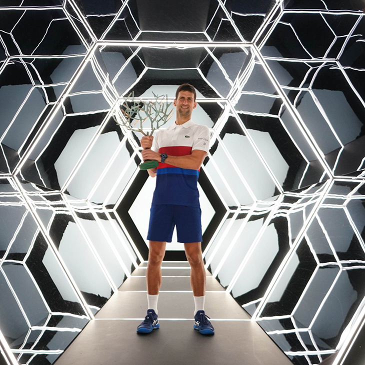 Djokovic lần thứ 6 vô địch Paris Masters. Nguồn: Internet