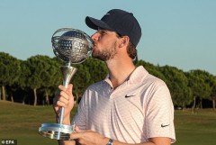 Golf người Bỉ Thomas Pieters lên ngôi vô địch Portugal Masters