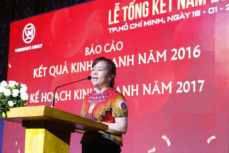 Bà Nguyễn Thị Loan - Chủ tịch HĐQT Công ty cổ phần tập đoàn Vimedimex. Nguồn Internet