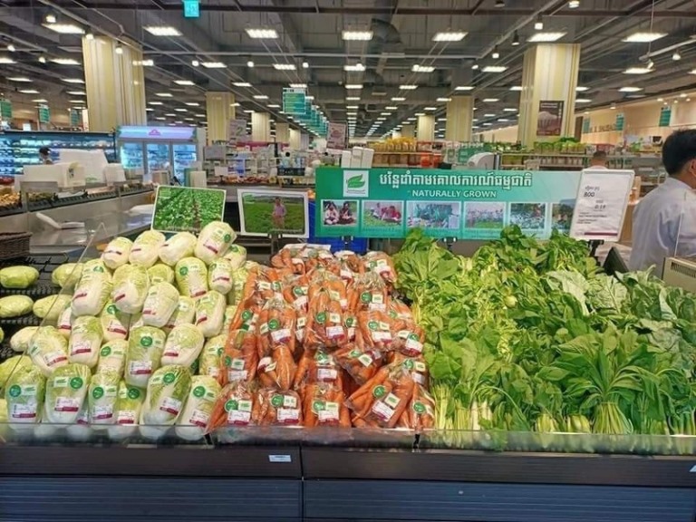Hàng rau quả Việt Nam xuất khẩu đi Campuchia có bước nhảy vọt
