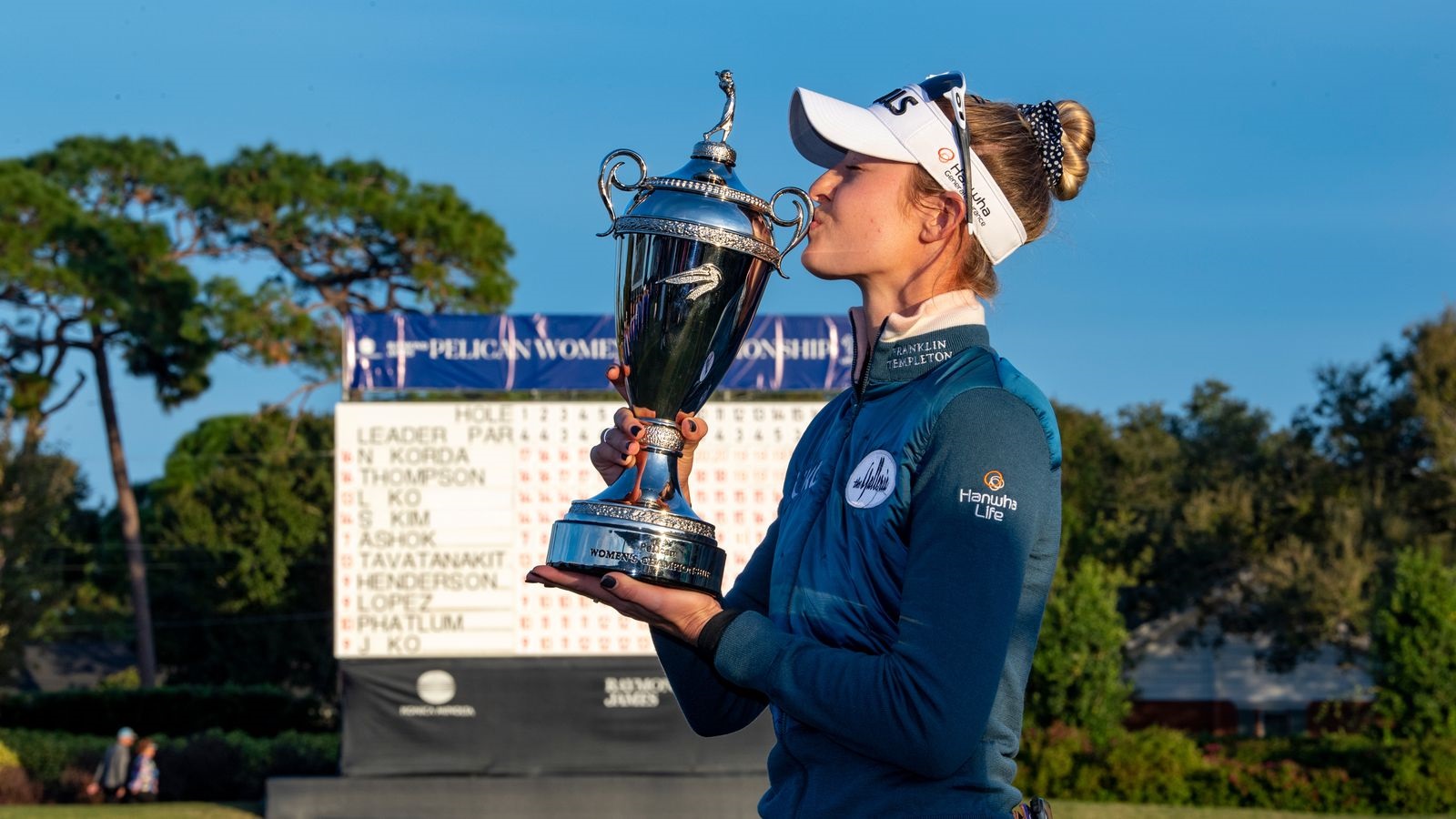 Nữ tay golf Nelly Korda xuất sắc vô địch Pelican Women's Championship. Nguồn: Internet