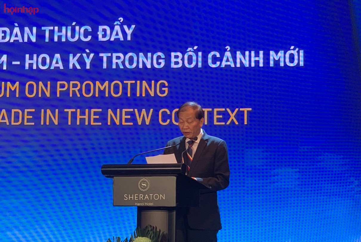 Ông Hoàng Quang Phòng, Phó Chủ tịch Phòng Thương mại và Công nghiệp Việt Nam (VCCI)