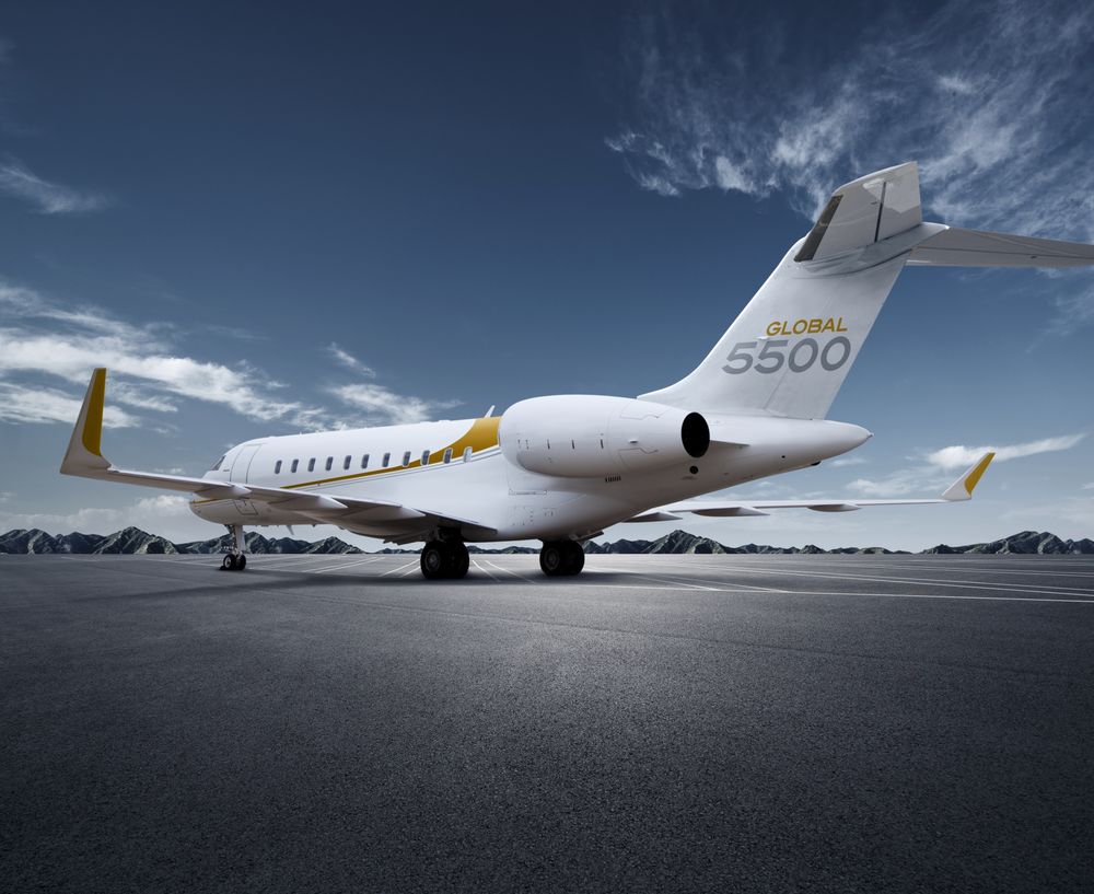 Chiếc Global 5500 hiện là một trong những loại máy bay đáng giá nhất hành tinh