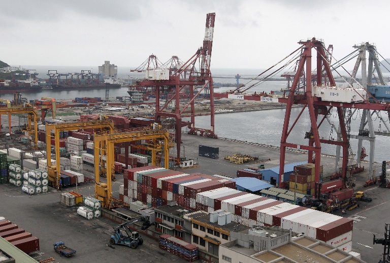 1 cảng xuất nhập khẩu của Đài Loan