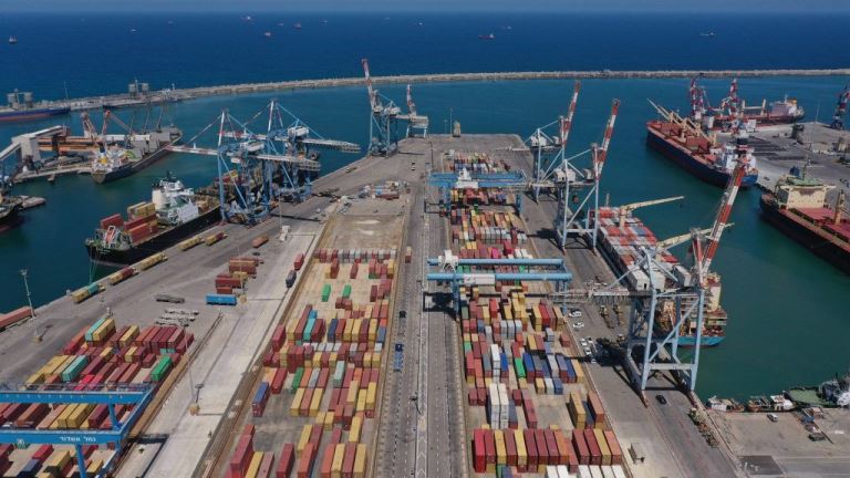 Cảng xuất nhập khẩu của Israel