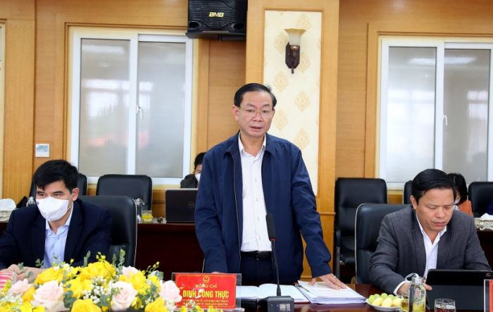 Trưởng Ban Kinh tế - Ngân sách HĐND tỉnh Phú Thọ- Đinh Công Thực kết luận tại buổi giám sát