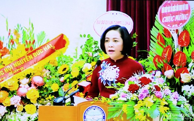 Tân Chủ tịch Hội Hữu nghị Việt Nam-Campuchia khóa V nhiệm kỳ 2016-2021 Nguyễn Thị Thanh