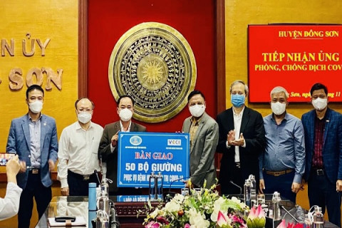 Cộng đồng doanh nghiệp Thanh Hóa: Tiếp tục hỗ trợ các địa phương phòng, chống dịch Covid-19