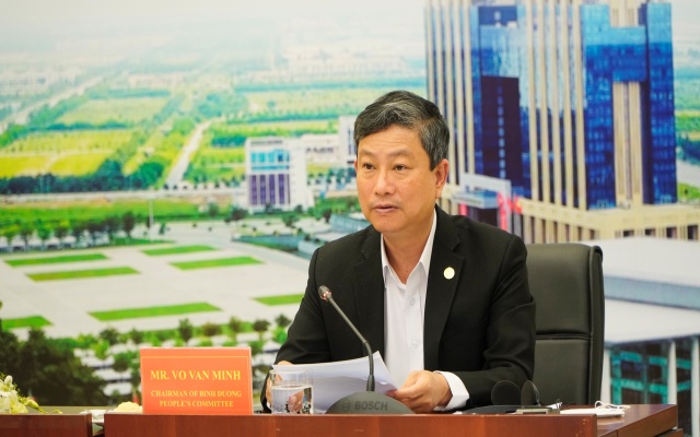 Ông Võ Văn Minh - Phó Bí thư Tỉnh ủy, Chủ tịch UBND tỉnh Bình Dương