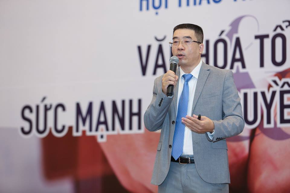 ông Lê Quang Vũ, CEO Blue C – đơn vị tư vấn văn hoá doanh nghiệp, thành viên của tập đoàn MVV Group