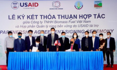 Nghệ An: Ký kết thỏa thuận hợp tác giữa Công ty Biomass Fuel Việt Nam và Hợp phần quản lý rừng bền vững