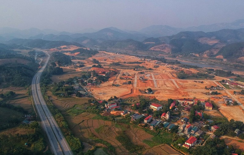Dự án tái định cư Cảng hàng không Sa Pa tại xã Cam Cọn, Bảo Yên, Lào Cai