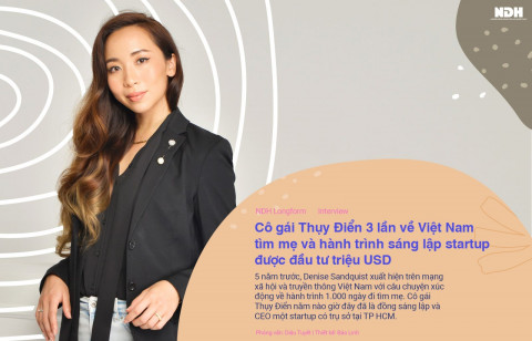 Cô gái Thụy Điển 3 lần về Việt Nam tìm mẹ và hành trình sáng lập startup triệu USD