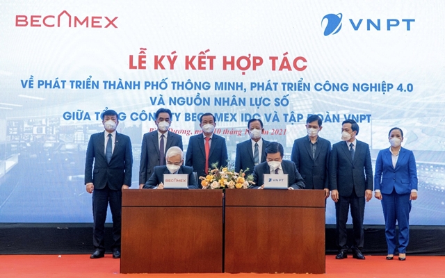 Chương trình ký kết Thỏa thuận hợp tác giai đoạn 2021 -2026 giữa UBND tỉnh Bình Dương và Tập đoàn VNPT