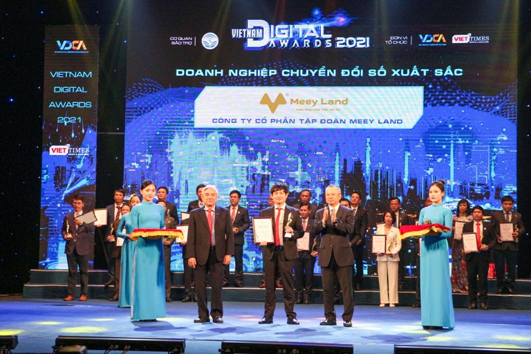 Công ty CP Tập đoàn Meey Land được vinh danh tại Vietnam Digital Award