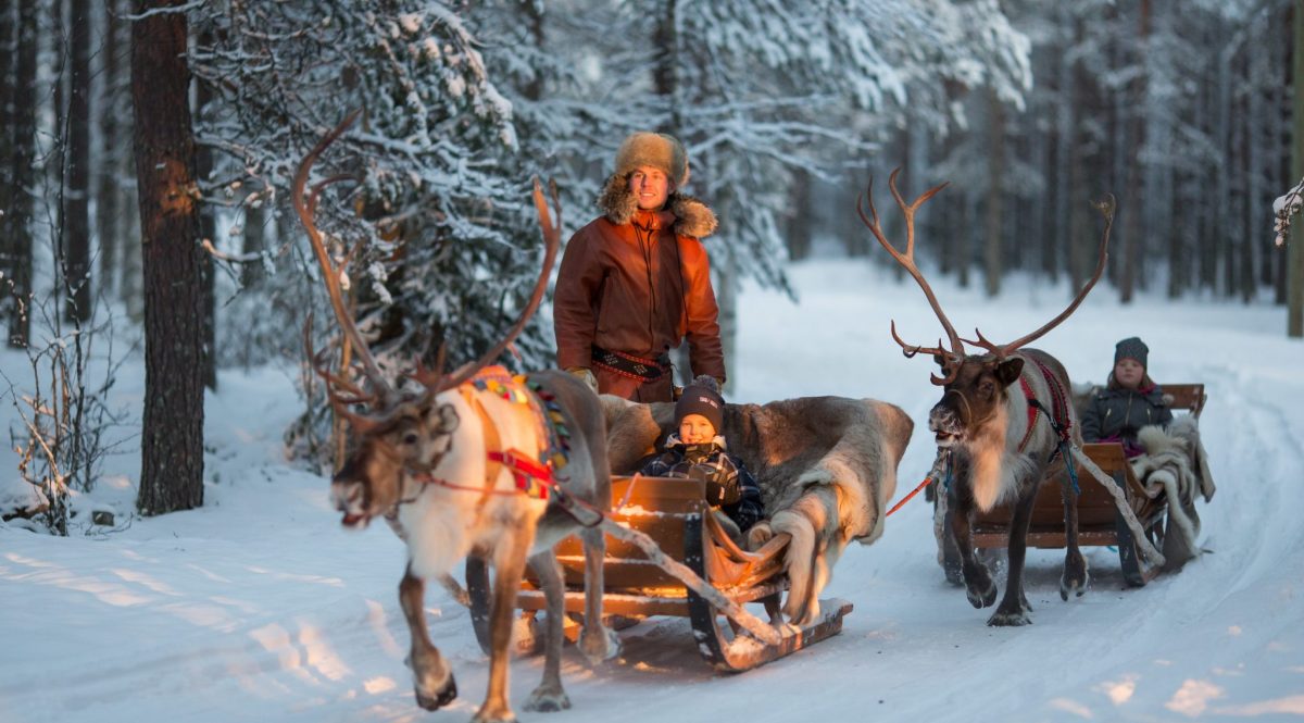Đã đến Lapland, bạn không nên bỏ qua những trò thể thao mạo hiểm trên tuyết.