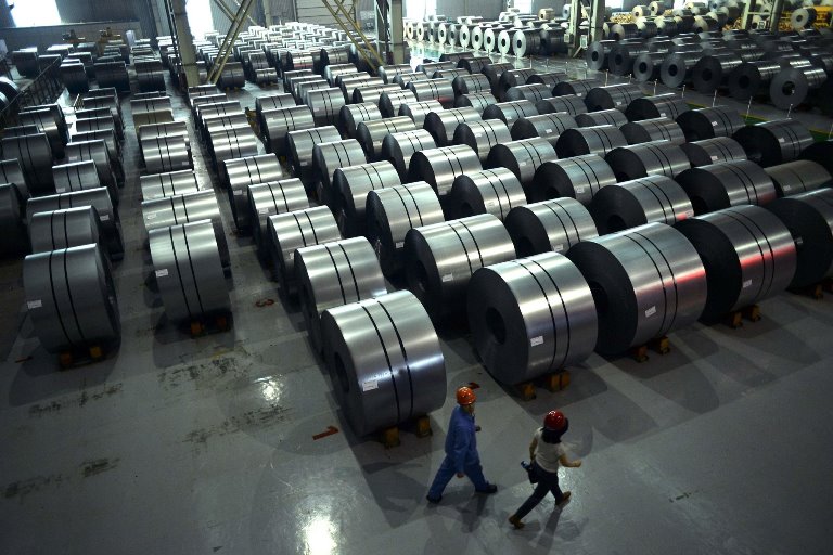 Sản xuất thép tại Trung Quốc