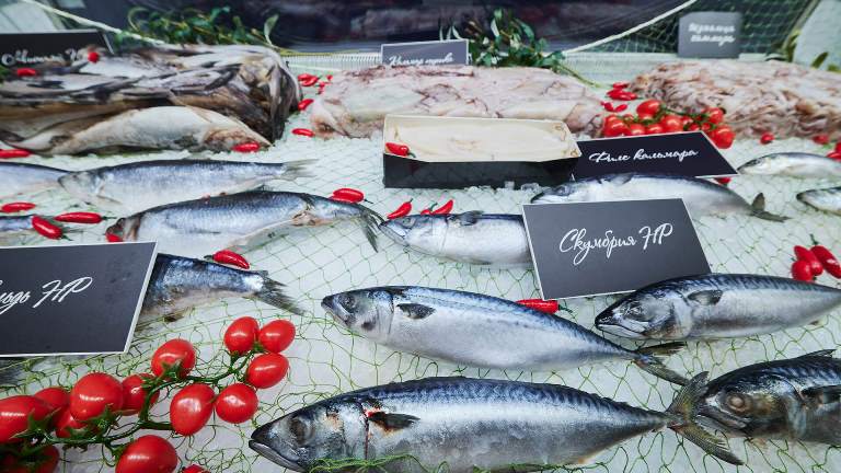 Thủy hải sản là mặt hàng được ưa chuộng tại Nga