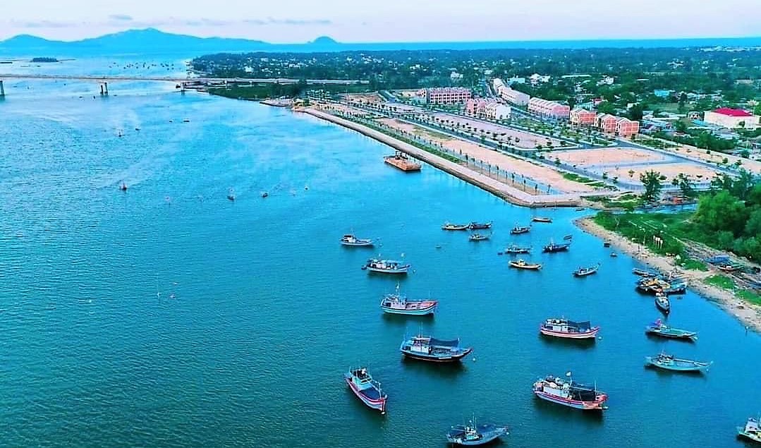 Khu đô thị sinh thái Nam Hội An Cty, do tập đoàn FVG đầu tư đang hoàn thiện, (thuộc địa bàn huyện Duy Xuyên, Quảng Nam)