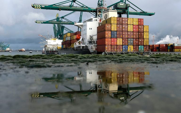 1 cảng xuất nhập khẩu của Bỉ