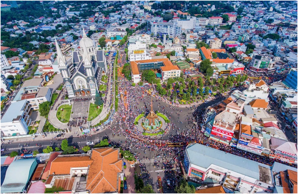Tốc độ đô thị hoá tại TP Thủ Dầu Một đang tăng hàng ngày