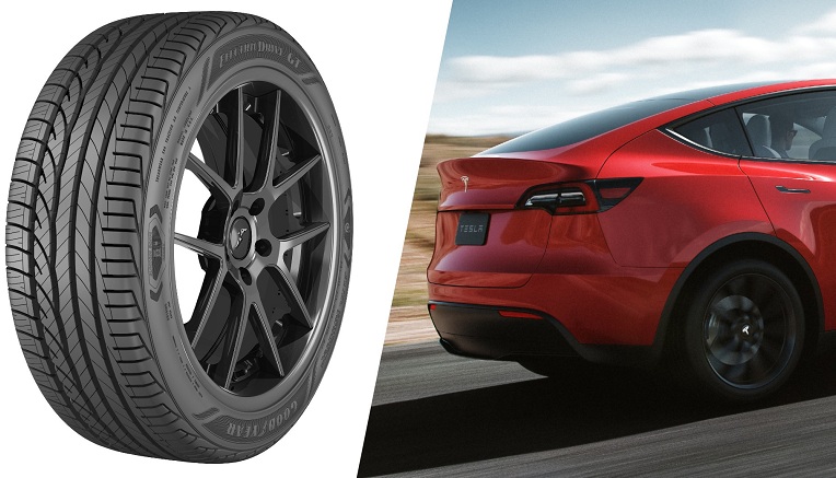 Hãng lốp Mỹ Goodyear ra mắt loại lốp thiết kế mới với các đặc điểm tối ưu dành cho ôtô điện, đặc biệt là xe Tesla.