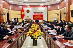UBND tỉnh Thanh Hóa: Họp báo thường kỳ quý IV- 2021