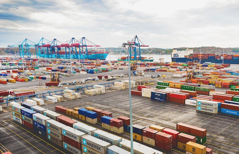 1 cảng xuất nhập khẩu tại Thụy Điển