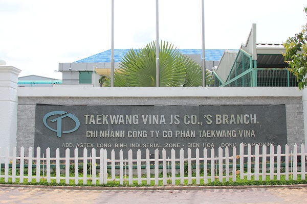 Công ty CP Taekwang Vina với hơn 37.000 lao động ở Đồng Nai thưởng Tết cao nhất 1,5 tháng lương