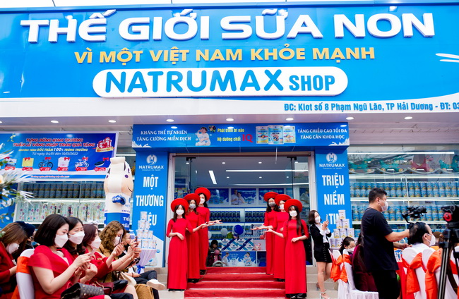 Shop Thế giới Sữa non Natrumax tại địa chỉ số 8, Phạm Ngũ Lão, thành phố Hải Dương
