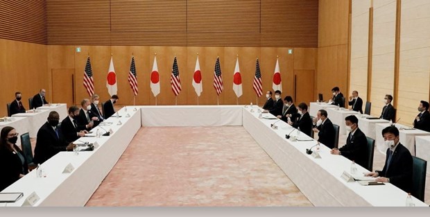 Nhật Bản và Mỹ thắt chặt quan hệ đồng minh thông qua hội nghị 2+2