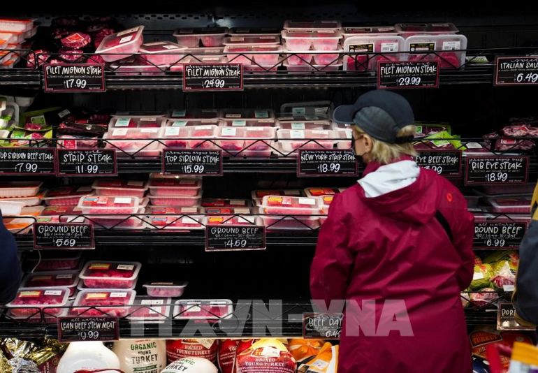 Mỹ giảm giá mặt hàng thịt