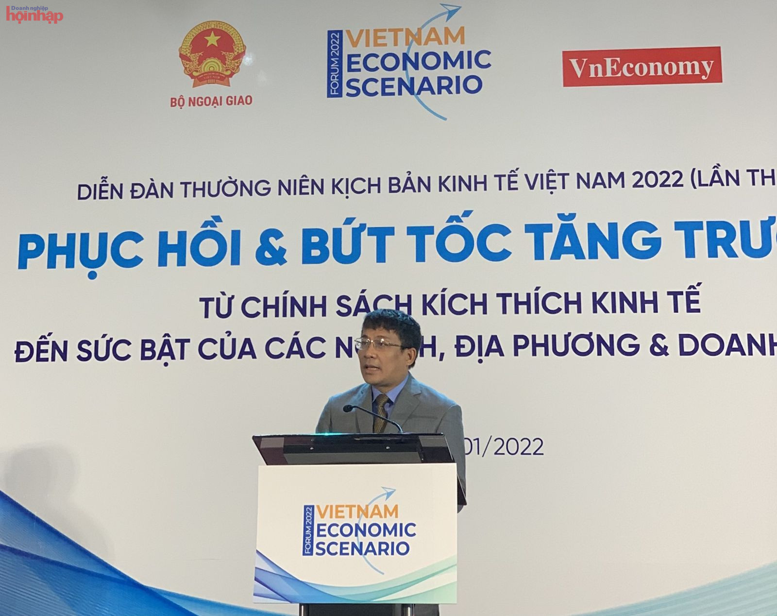 Thứ trưởng Bộ Ngoại giao Nguyễn Minh Vũ phát biểu khai mạc