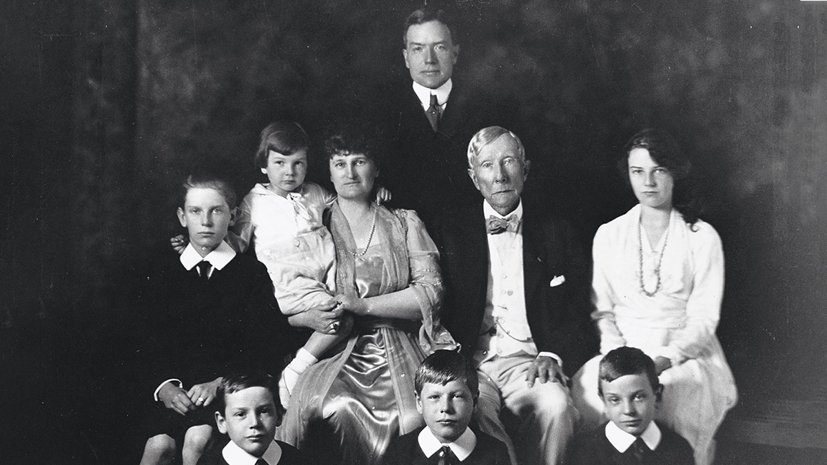 Một bức ảnh chân dung gia đình Rockefeller