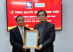 Hiệp hội Doanh nghiệp nhỏ và vừa Việt Nam kết nạp Hiệp hội Máy văn phòng Việt Nam làm thành viên