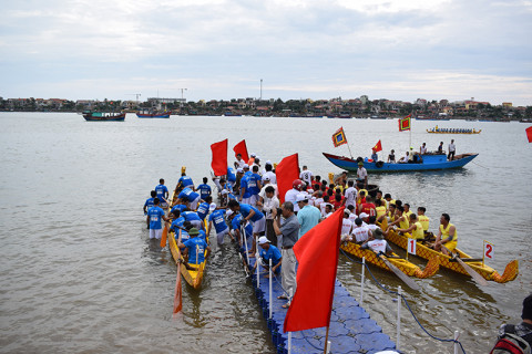Lễ hội đua thuyền trên sông Nhật Lệ được công nhận Di sản văn hóa phi vật thể quốc gia