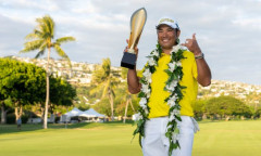 Golfer người Nhật Bản Hideki Matsuyama đăng quang tại giải Sony Open 2022