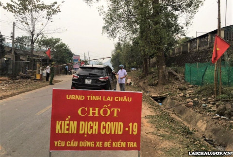 Lai Châu: Dừng hoạt động các chốt Kiểm soát COVID-19 đón công dân về quê ăn Tết
